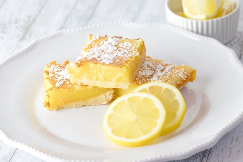 paleo dessert lemon bars
